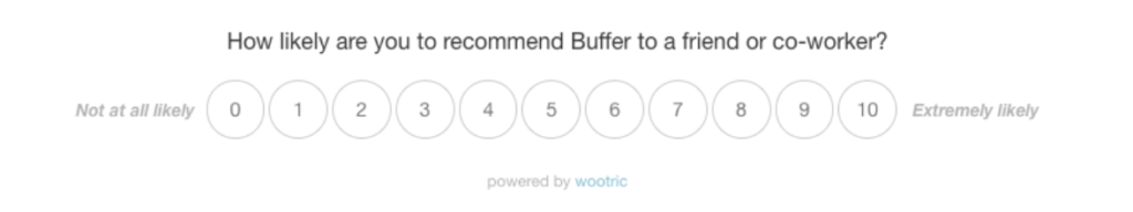 buffer nps survey